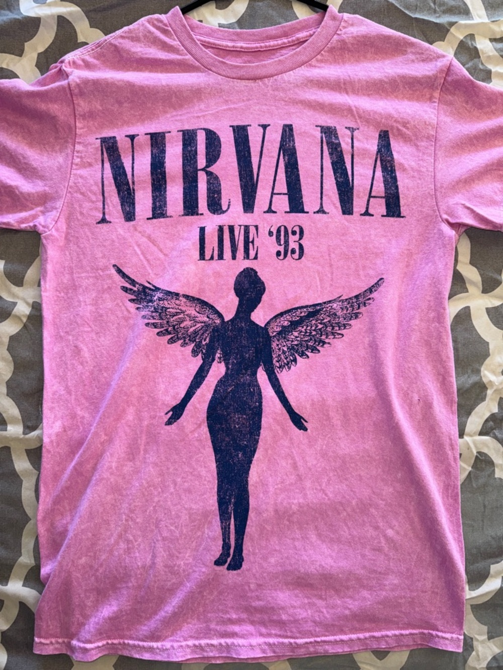 NIRVANA  Angel 'Live '93' Graphic Tee